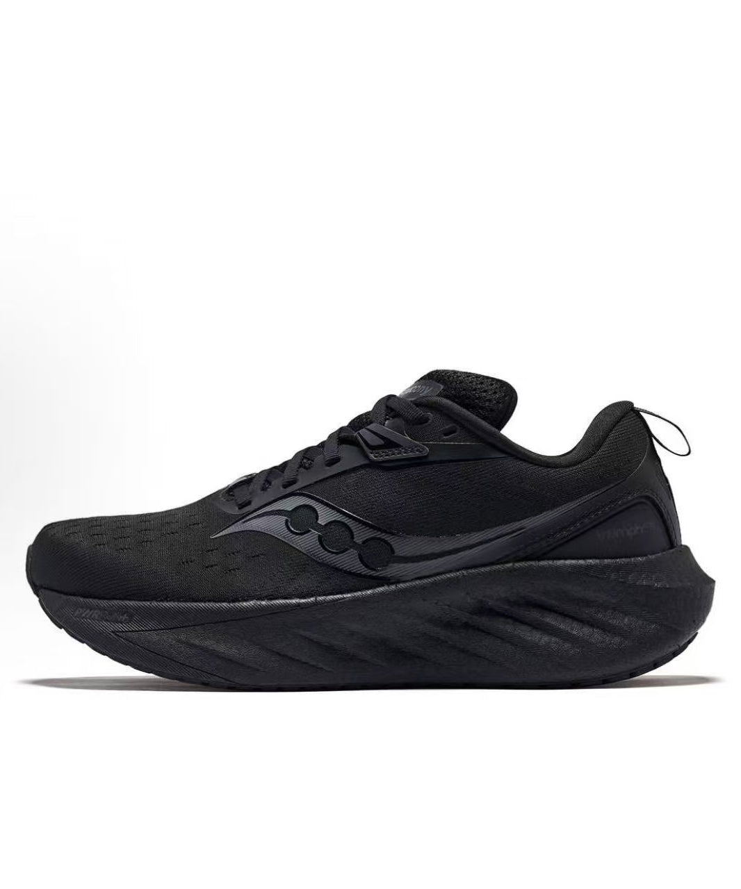 Women's Platform Sneakers Black Lace Up Breathable - OutfitLondon