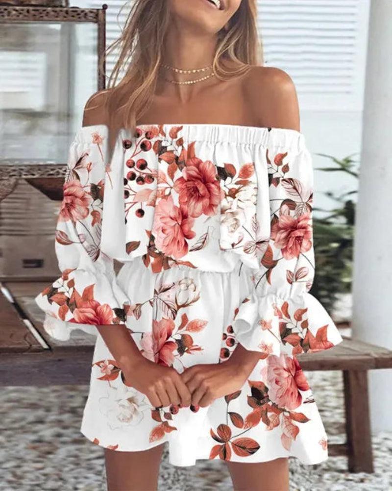 Bright Sleeveless Summer Women's Dress