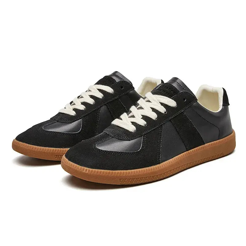Classic Vintage Sneakers with Thick Cushioning
