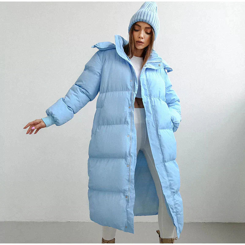 Warm Waterproof Down Filled Women's Parka Coat
