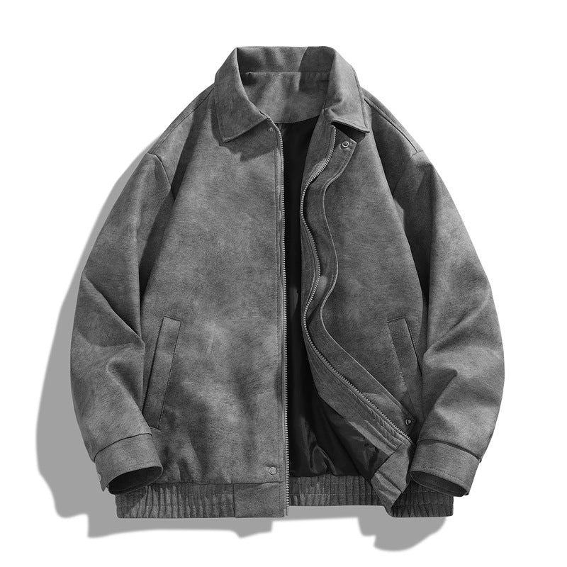 Genuine Brown Biker Leather Jacket