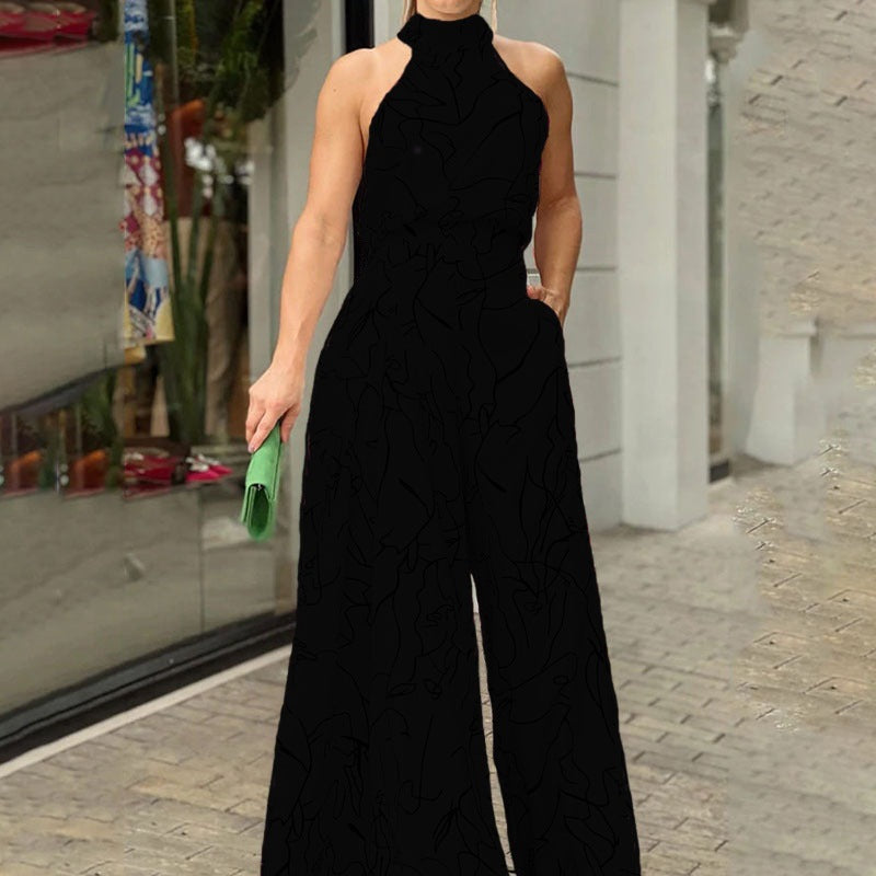 Chic Flowy Sleeveless Summer Jumpsuit for Women