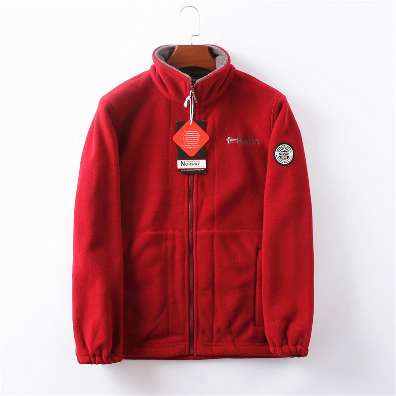 Waterproof Mens Full Zip Parka Coat