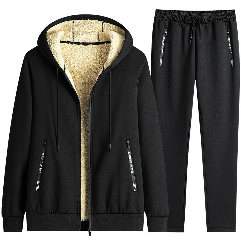 Warm Fleece Lined Jogger Suit - OutfitLondon