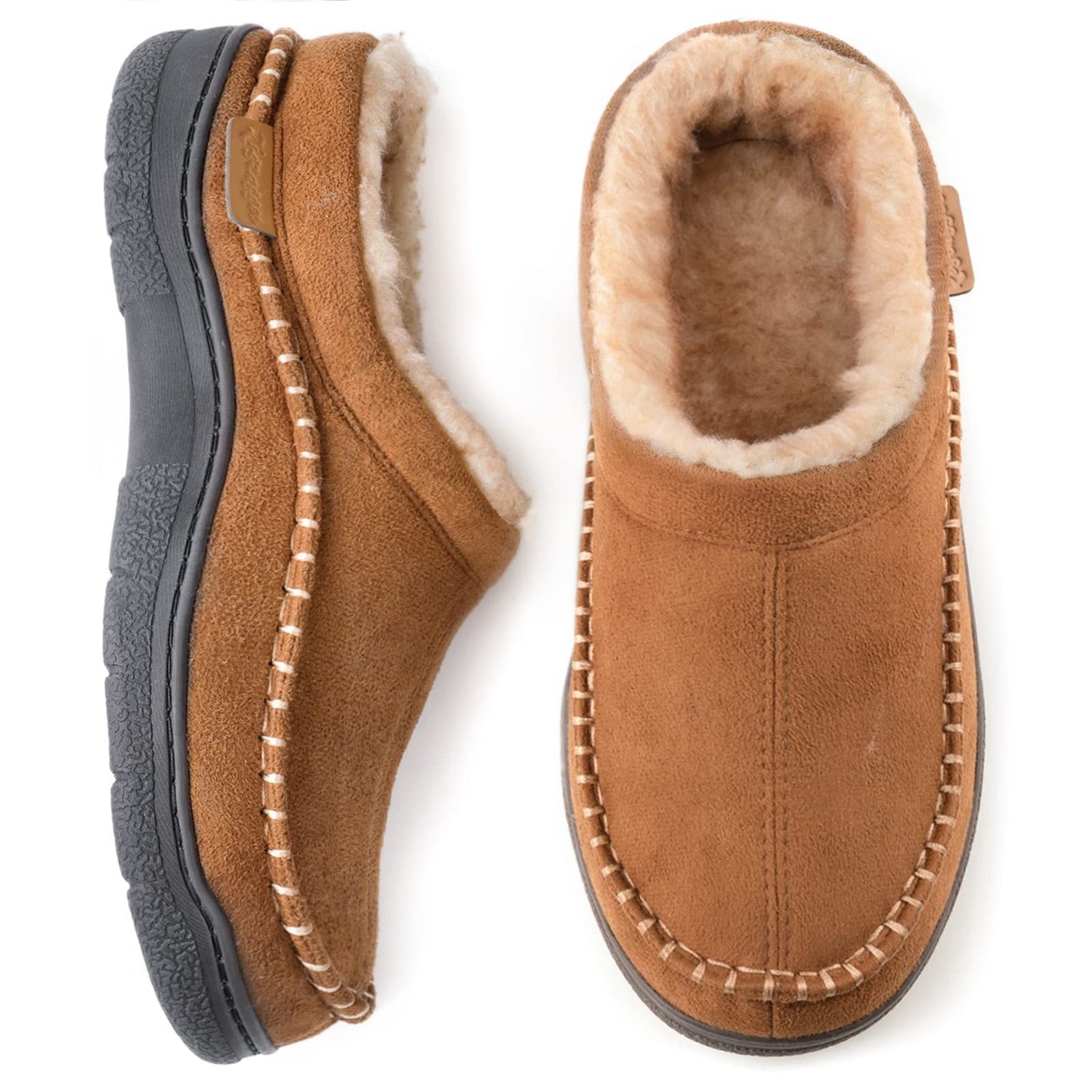 Comfy Fleece Slip On Slippers