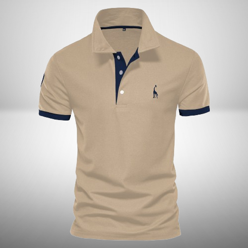 Relaxed Fit Men's Airy Polo Shirt