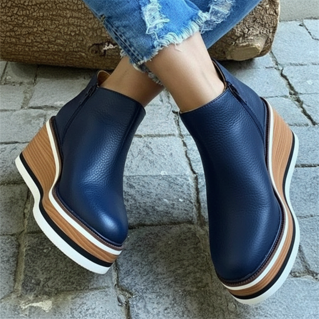 Comfortable Low Heel Chelsea Boots
