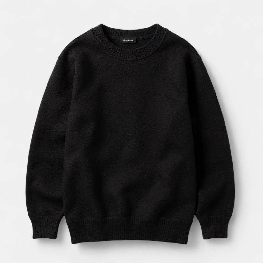 Classic Men's Crew Neck Knit Sweater