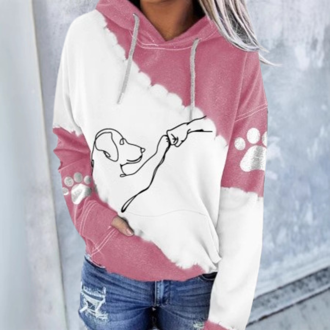 Cute Pet Graphic Sweatshirt