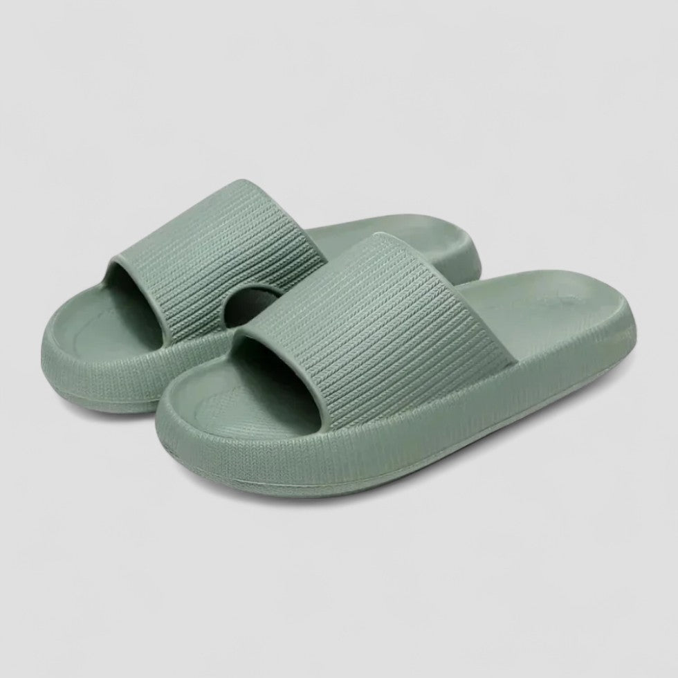 Comfortable High Heel Foam Slides Shoes