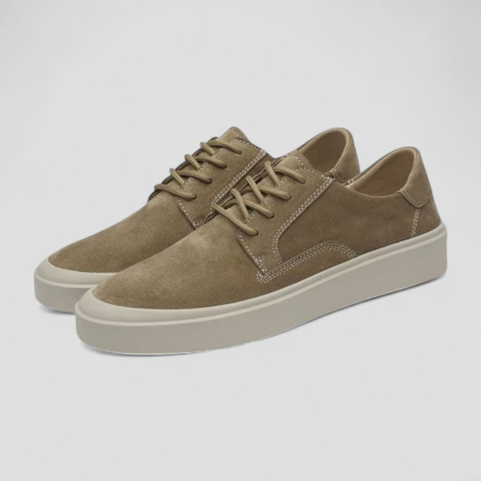 Comfortable Genuine Leather Dress Sneakers