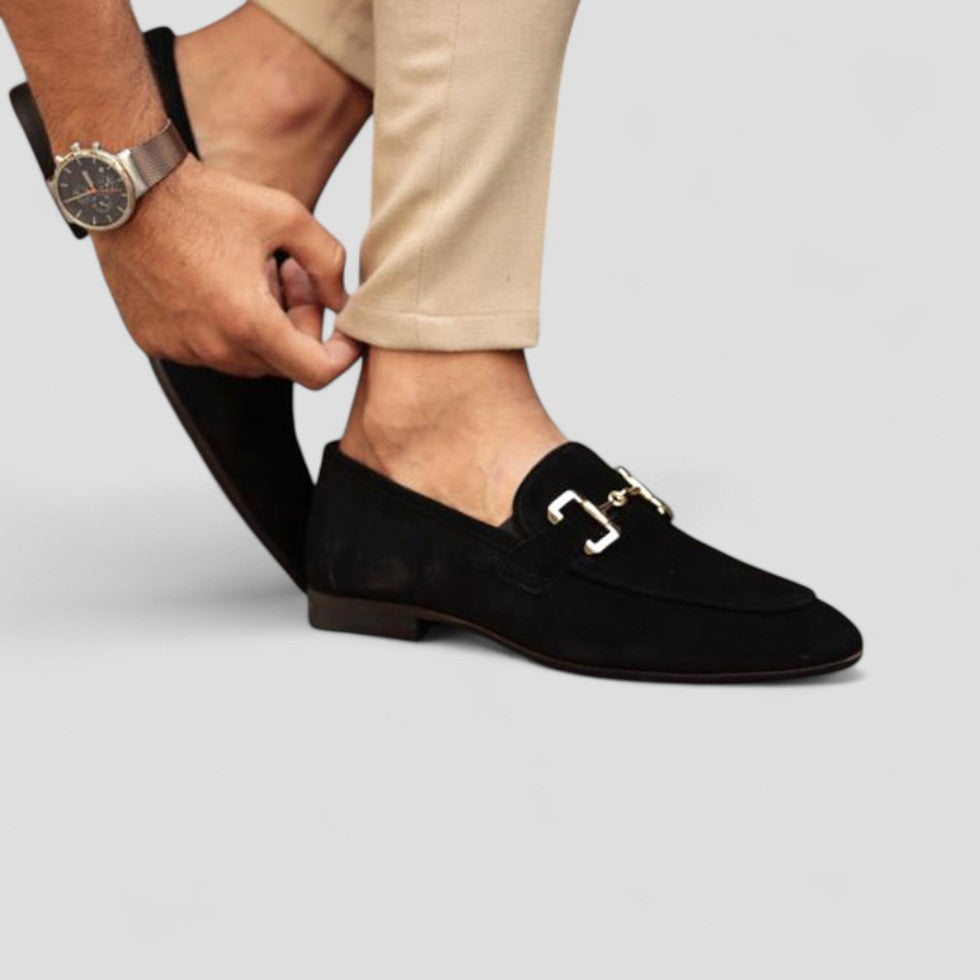 Men's Leather Slip On Loafers