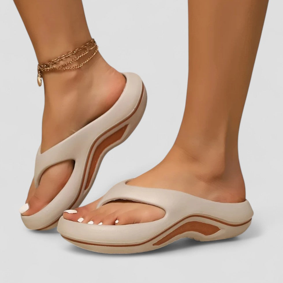 Comfortable Cushion Slip On Sandals for Women