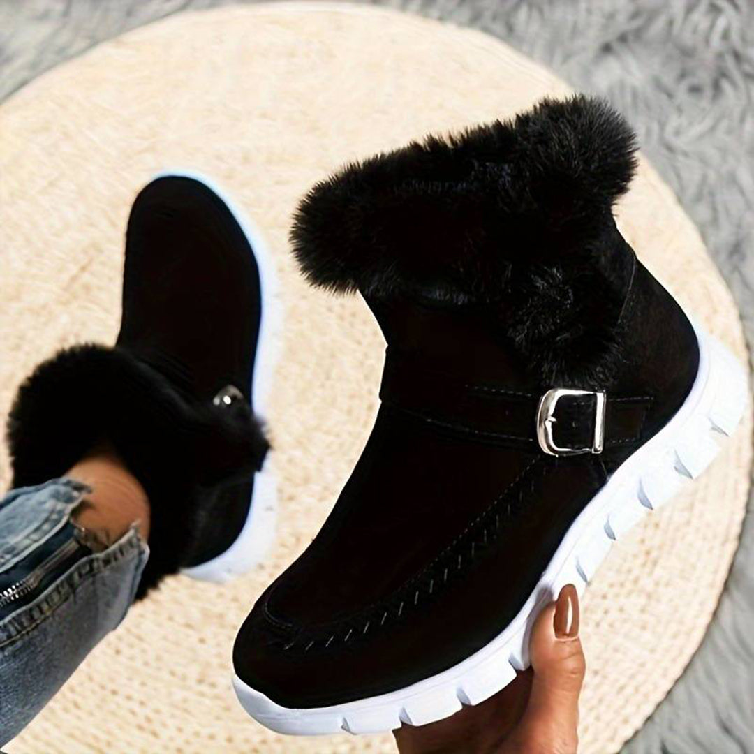 Warm Snow Boots with Sporty Outsoles