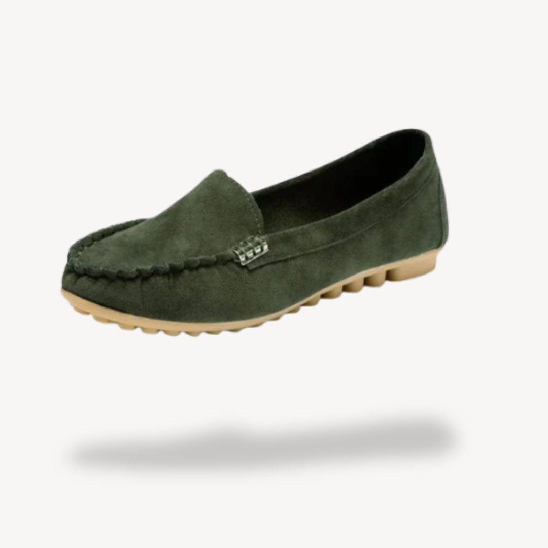 Comfortable Suede Slip On Shoes Women