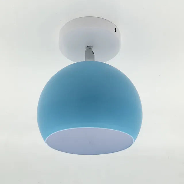 Bright Round Ceiling Light With Soft Glow