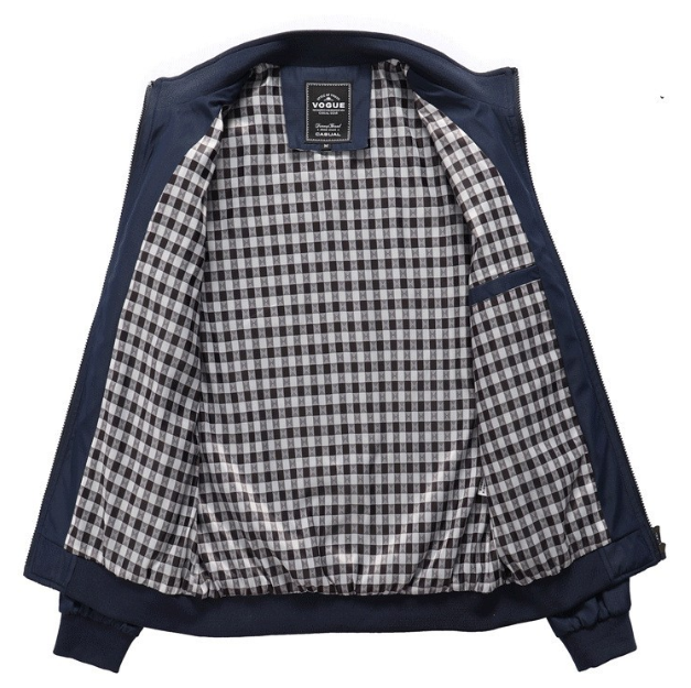 Men's Waterproof Full Zip Bomber Jacket