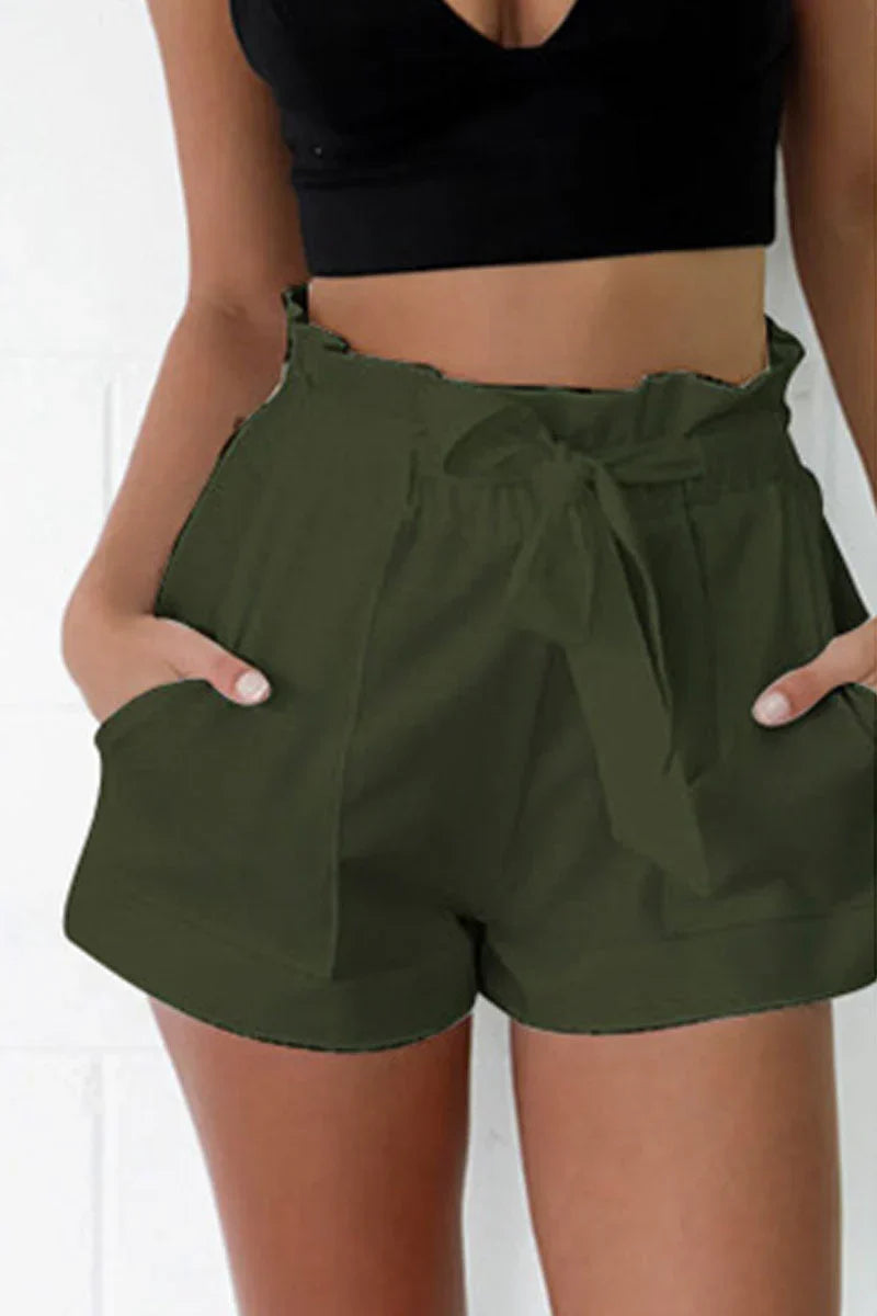 Classic Comfort Shorts with Adjustable Belt