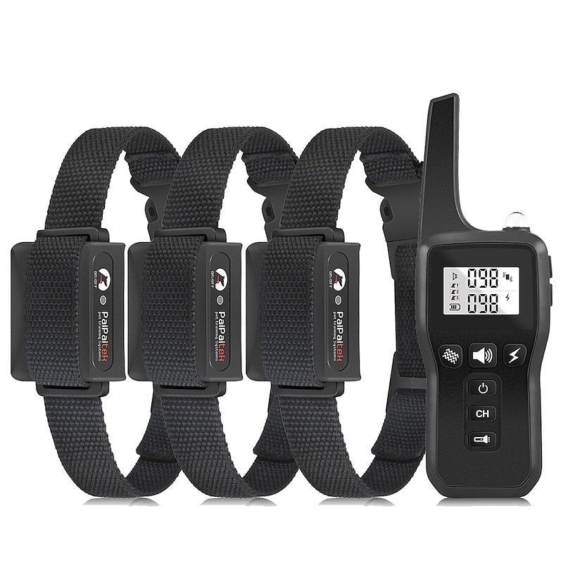 Professional Pet Training Collar With Flashing Light