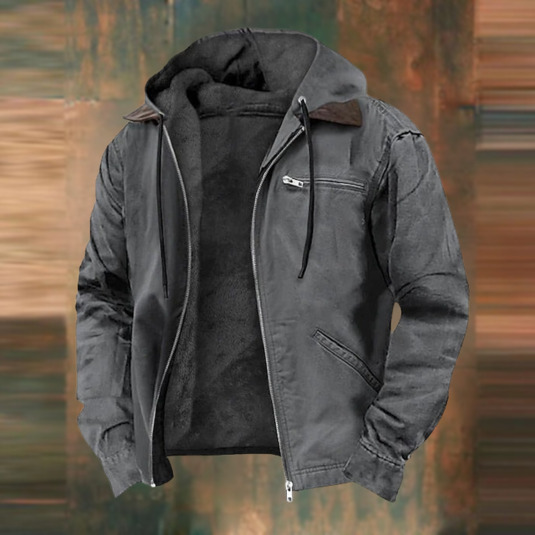 Waterproof Windbreaker Jacket with Breathable Hood