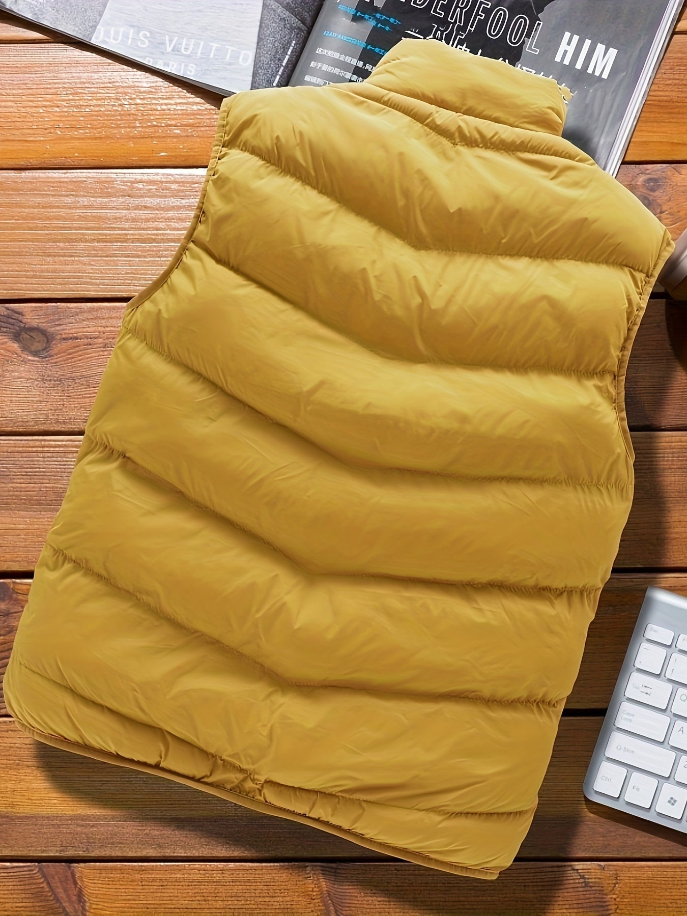 Lightweight Puffer Vest for Active Wear