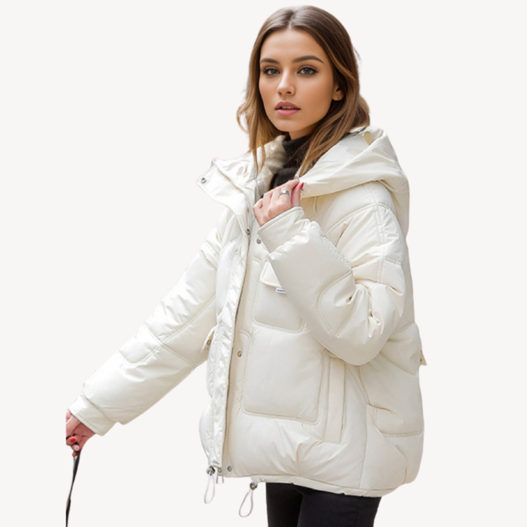 Ladies Cozy Fleece Jacket Coat