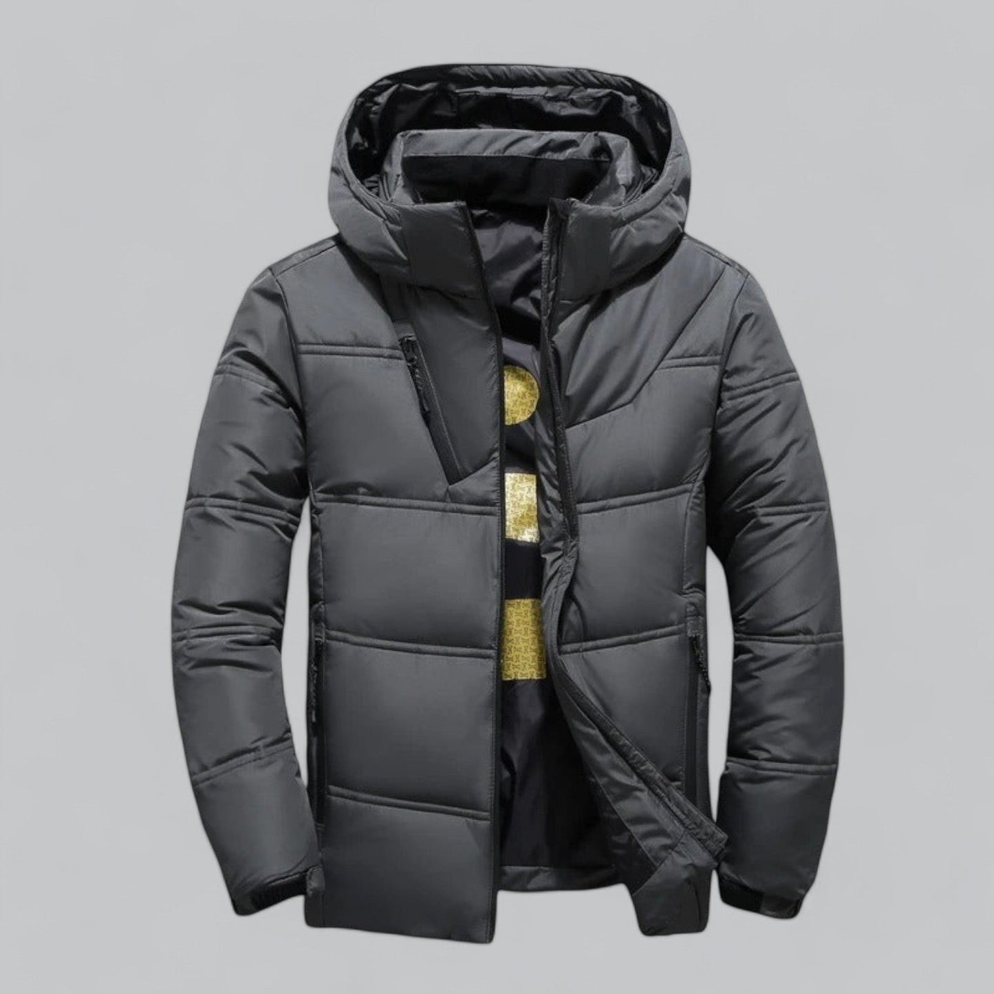 Warm Down Filled Winter Parka Coat