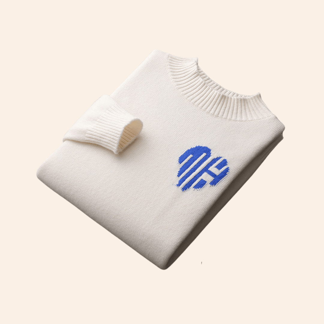 Archie - Fashionable Fall Sweater with Logo