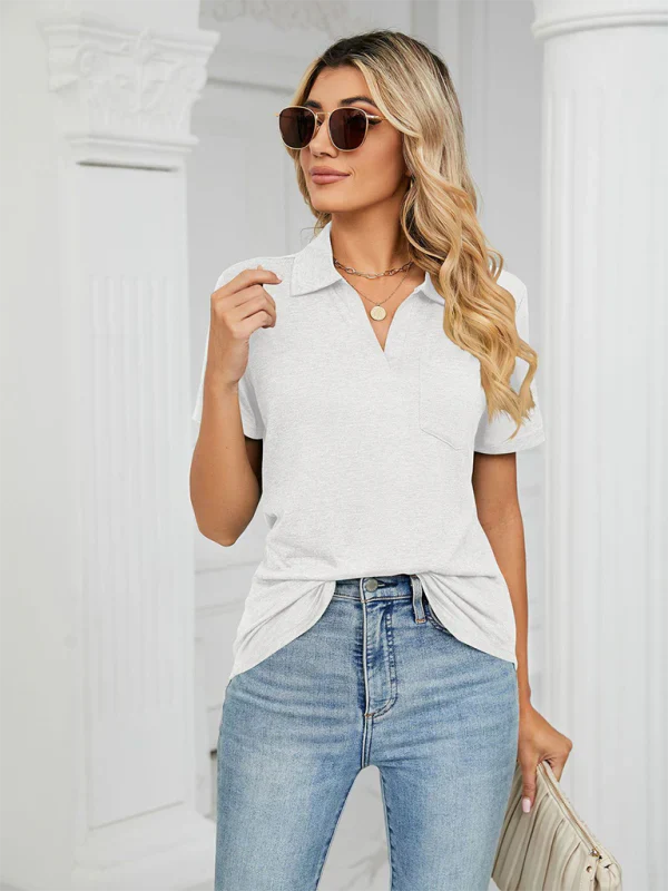 Classic Fit Short Sleeve Polo Shirt