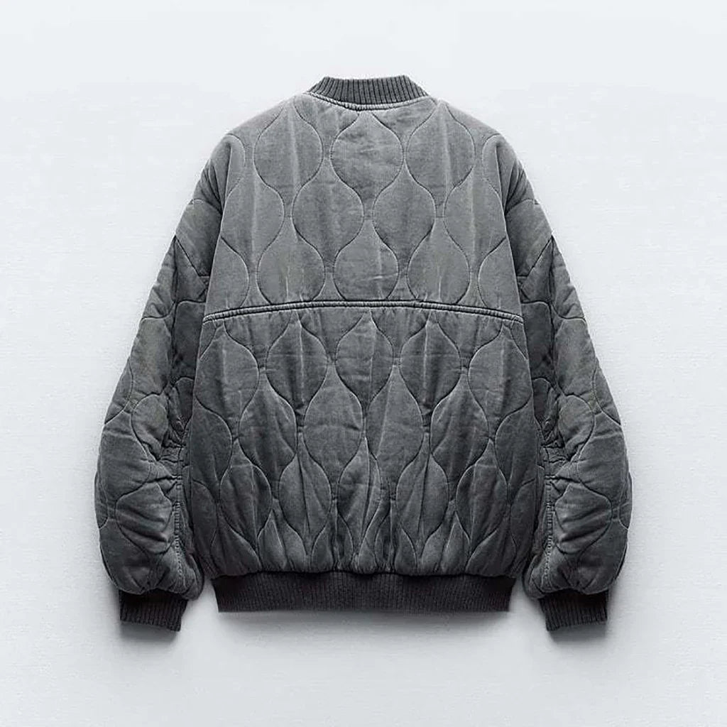 Soft Women's Puffy Winter Coat - Warm Relaxed Fit Jacket