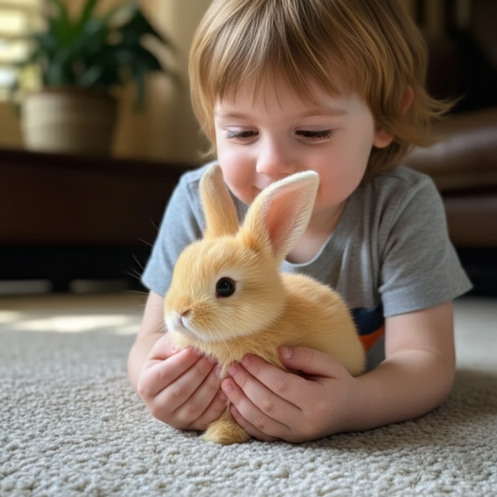Soft Bunny Plush Toy Kids Lovely Gift