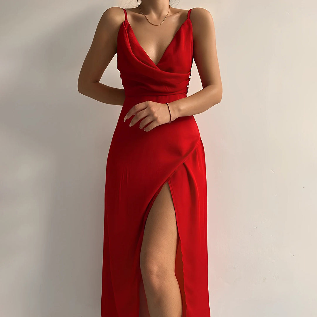 Women's Classic Mid Length Summer Dress