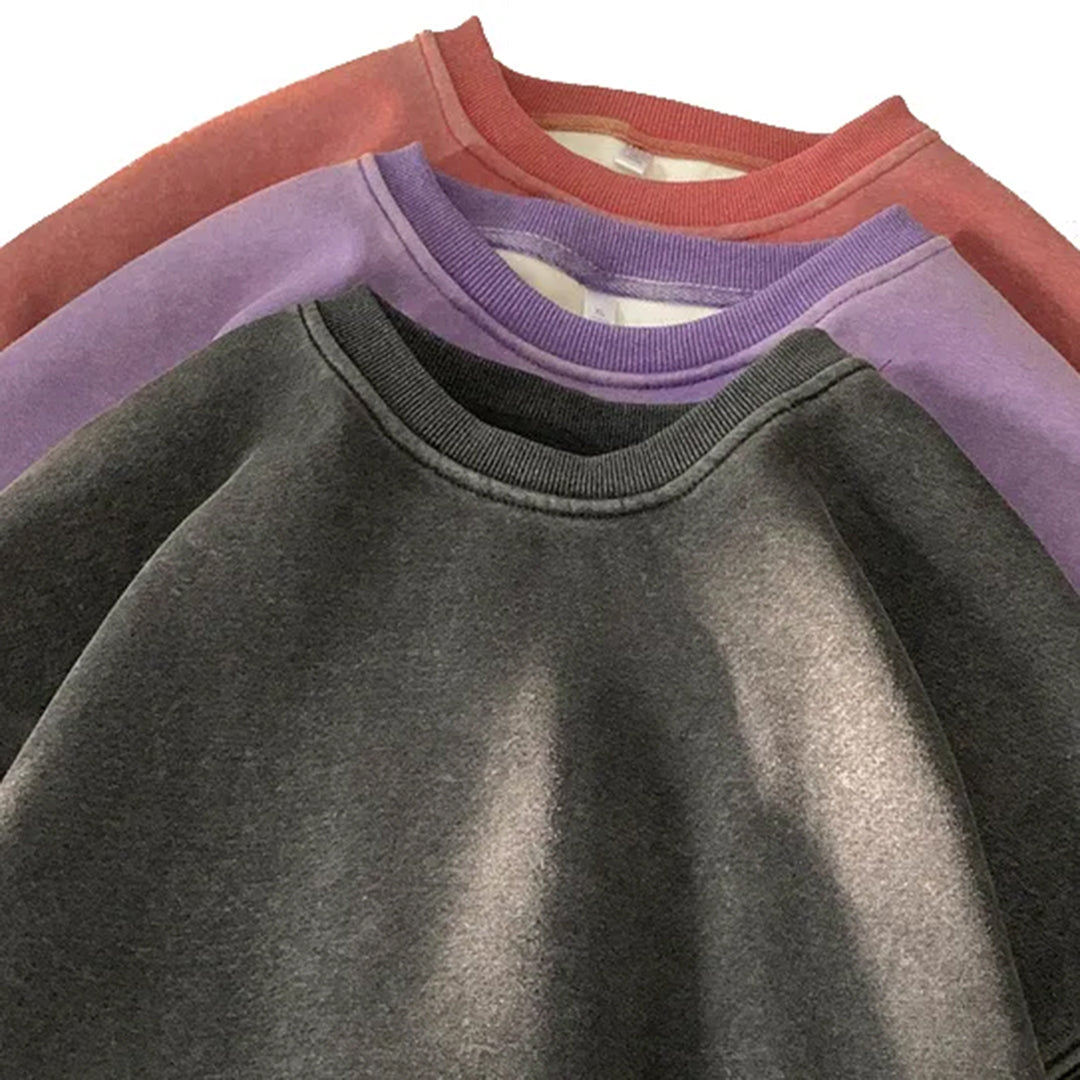 Cozy Crew Neck Sweater - Warm & Lightweight