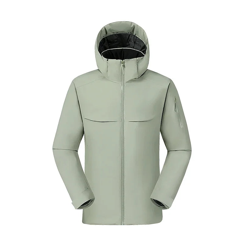 Relaxed Fit Water Resistant Hooded Jacket