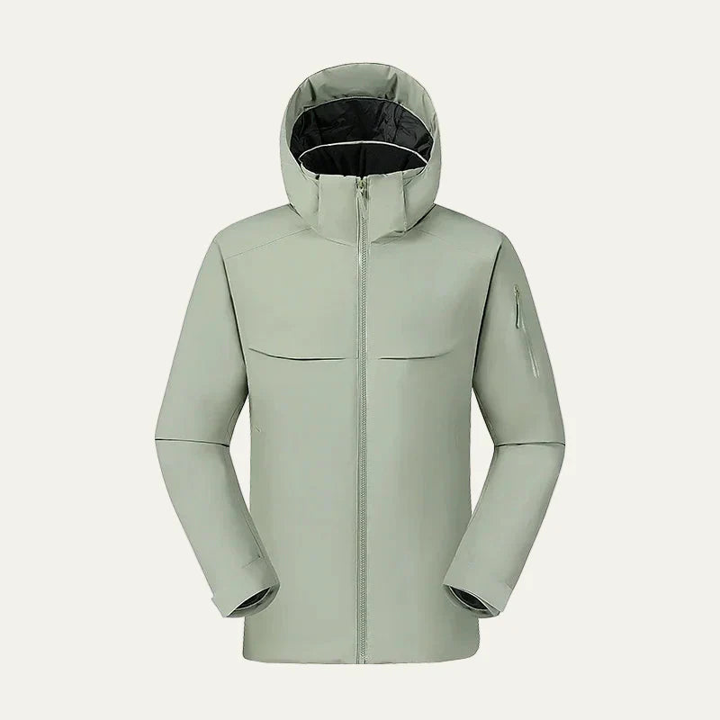 Men's Slim Fit Waterproof Hoodie Jacket