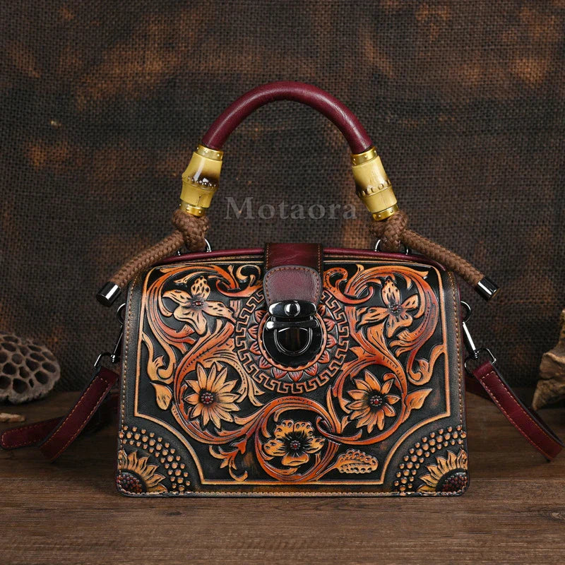 Stylish Faux Leather Crossbody Purse – Large Ladies Shoulder Bag
