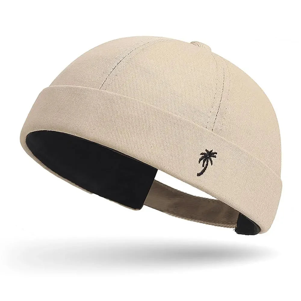 Relaxed Stitched Coconut Winter Hat