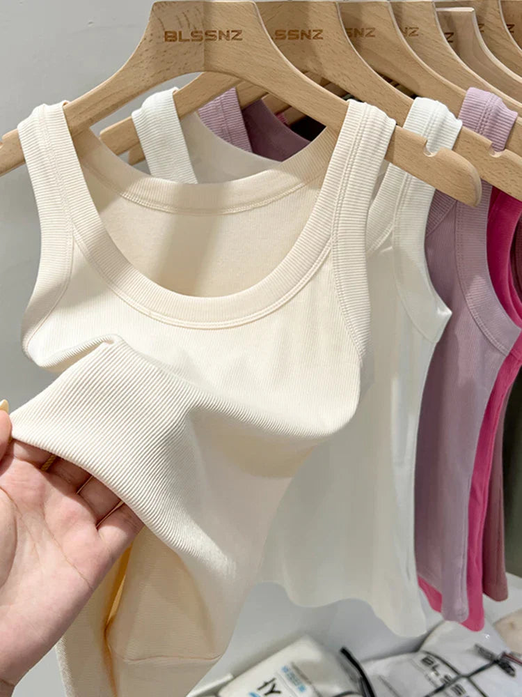 Relaxed Fit Lightweight Women's Summer Tank Top