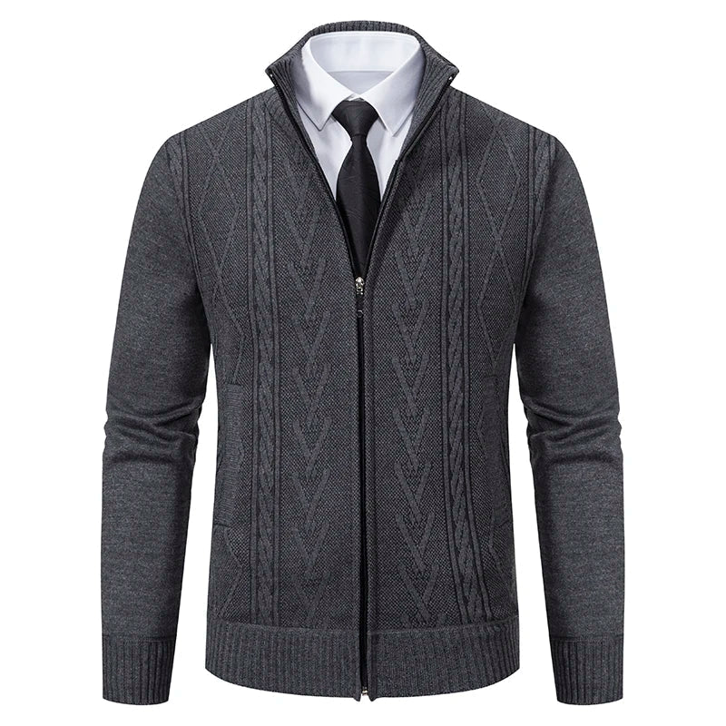 Cozy Men's Cashmere Crew Neck Sweater