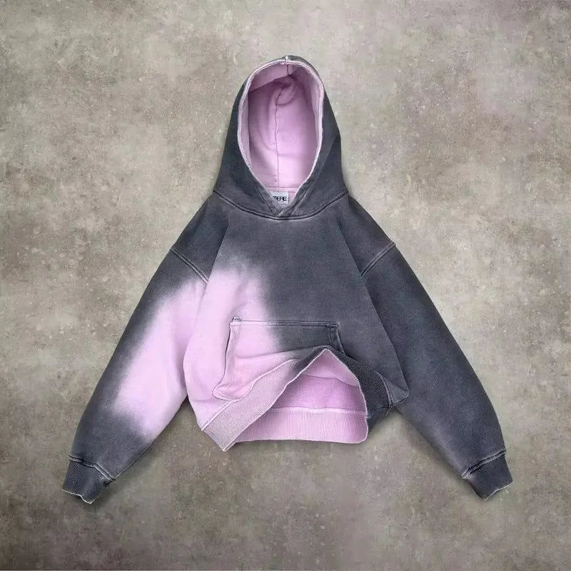Gothic Gradient Pullover Sweatshirt