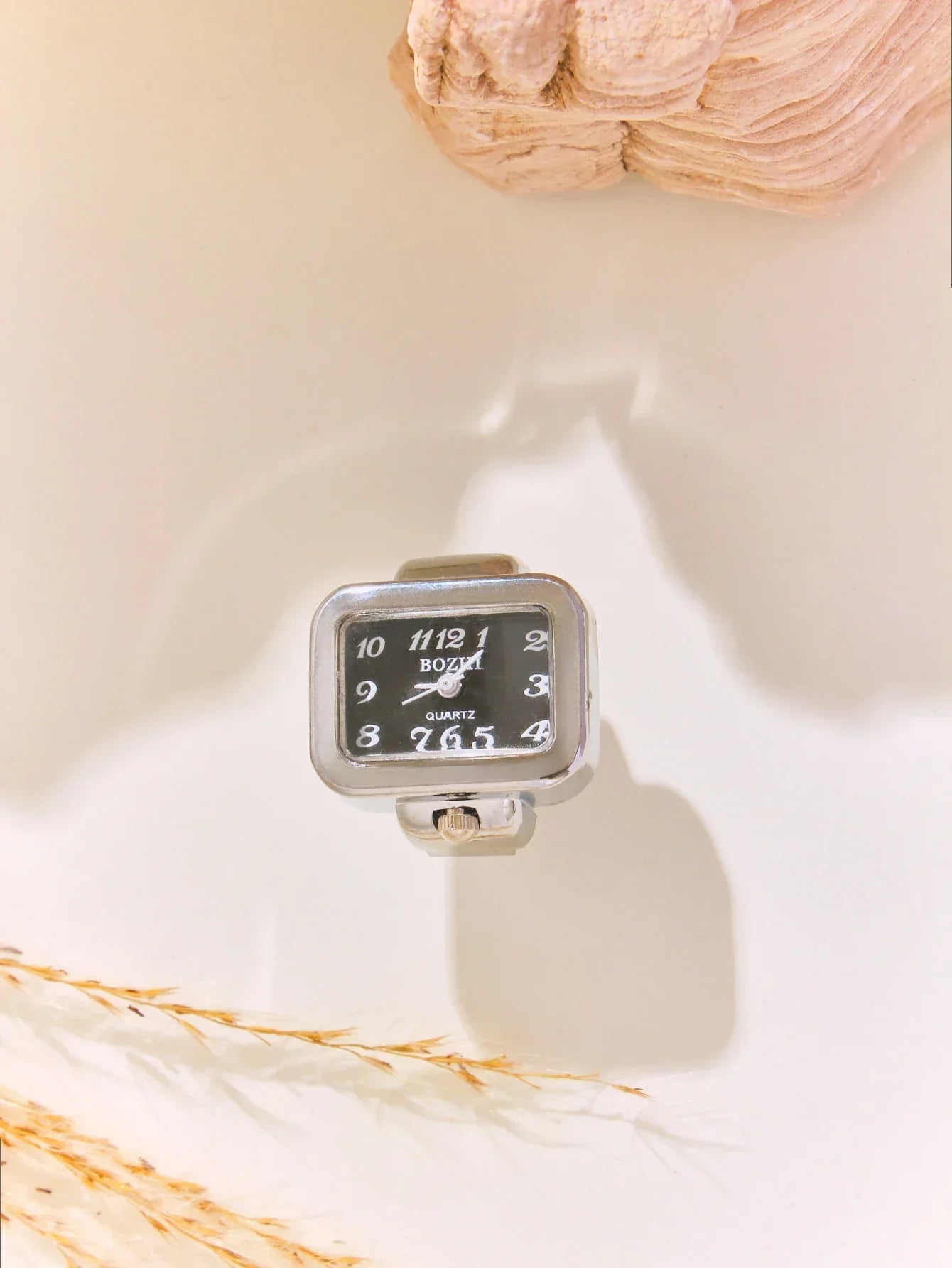 Elegant Women's Ring Watch