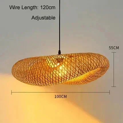Eco Friendly Bamboo Hanging Lamp
