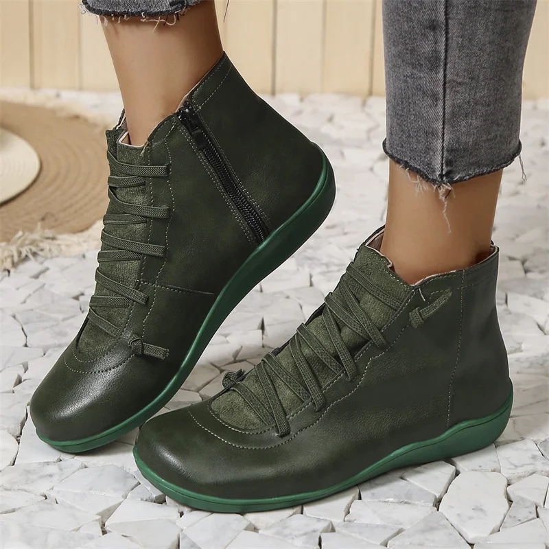 Relaxed Fit Everyday Ankle Boots