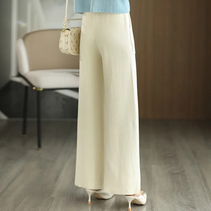 Comfortable Wide Leg Drawstring Pants