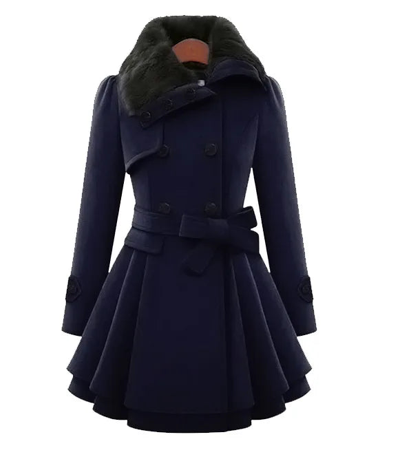 Classic Women's Slim Fit Trench Coat