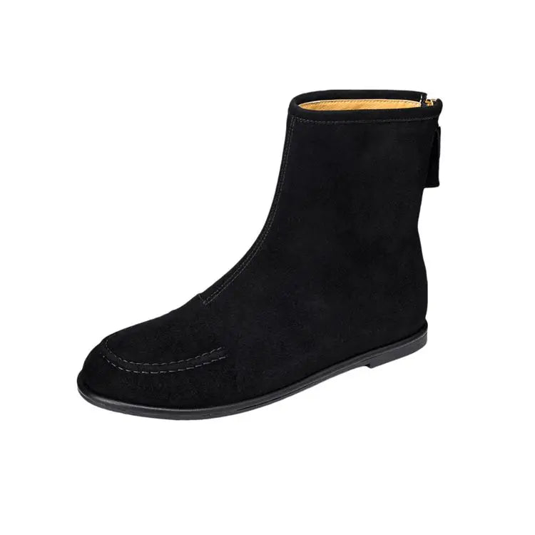 Premium Leather Ankle Boots for Men