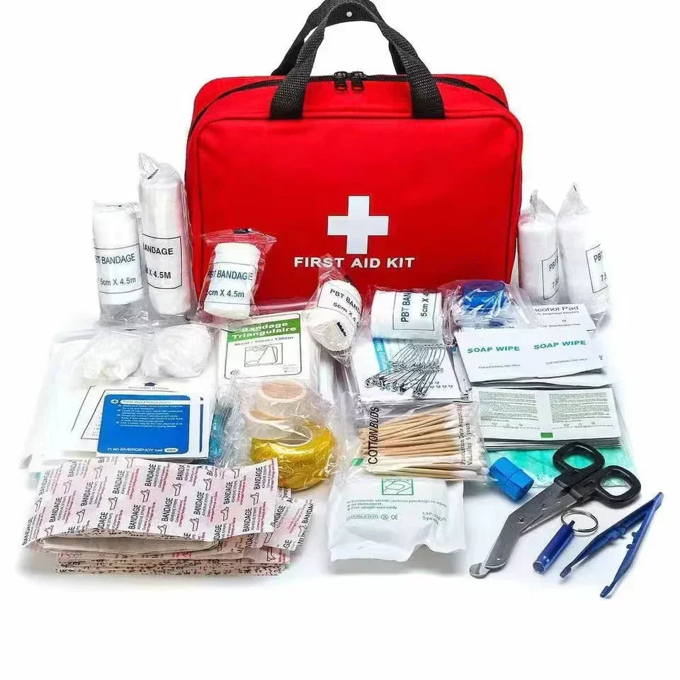 Compact Travel 184-Piece Medical First Aid Kit - OutfitLondon