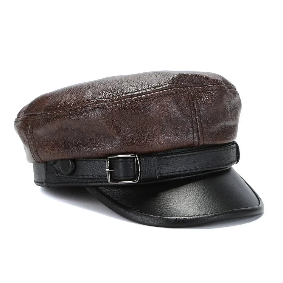 Timeless Black Military Hat - Adjustable Size