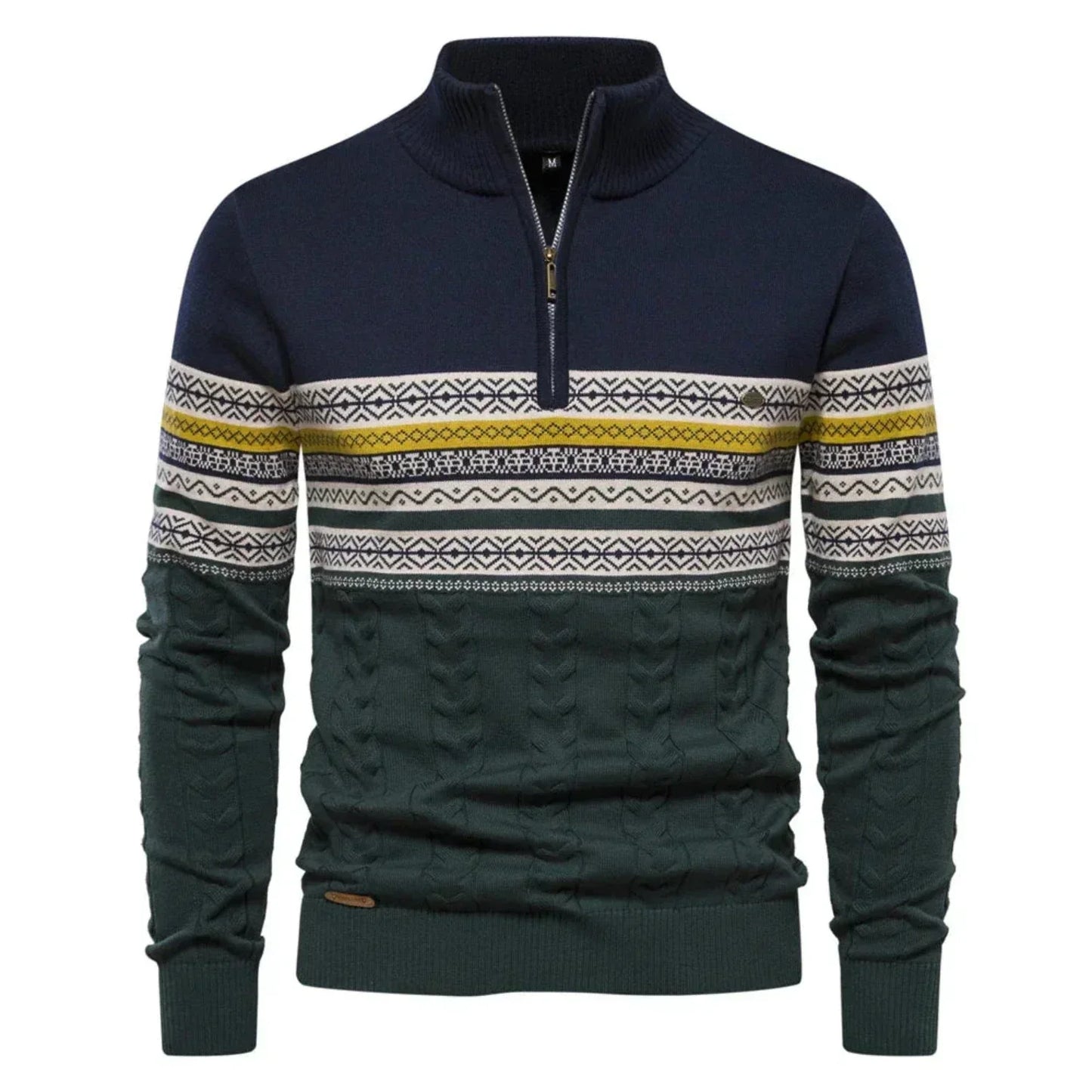 Warm Mens Casual Crew Neck Sweater