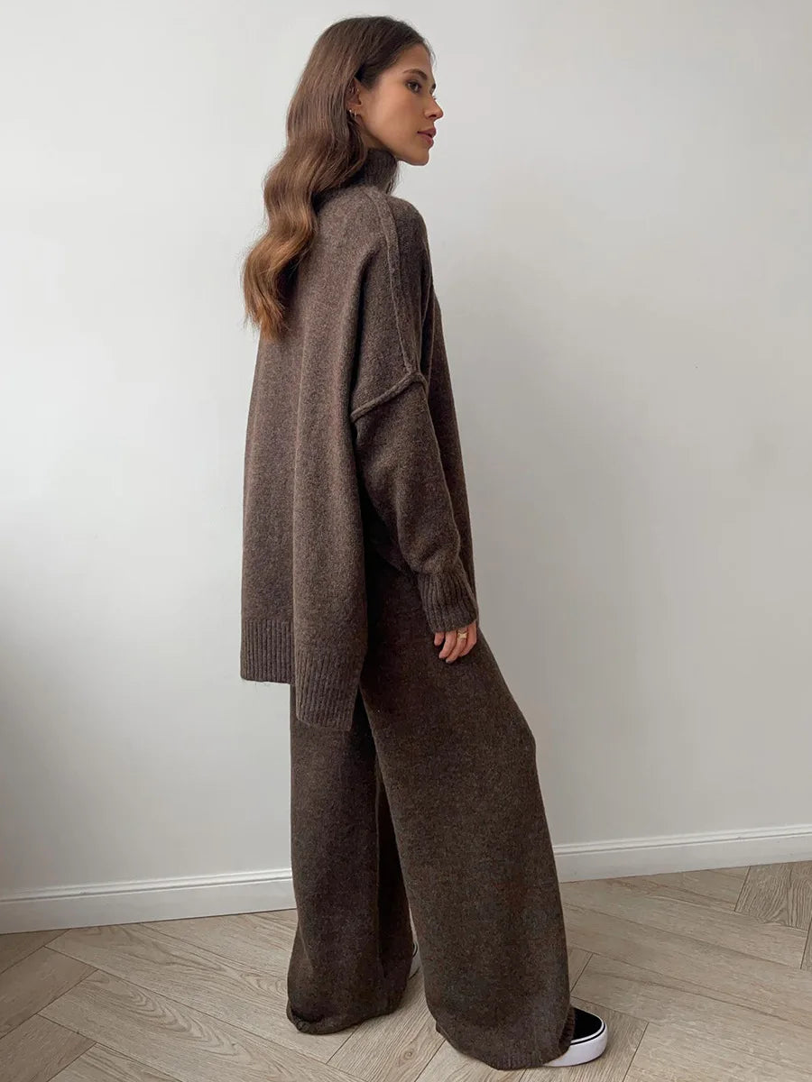 Moira Women's Turtleneck Loungewear Set